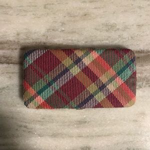 Plaid wallet / clutch!